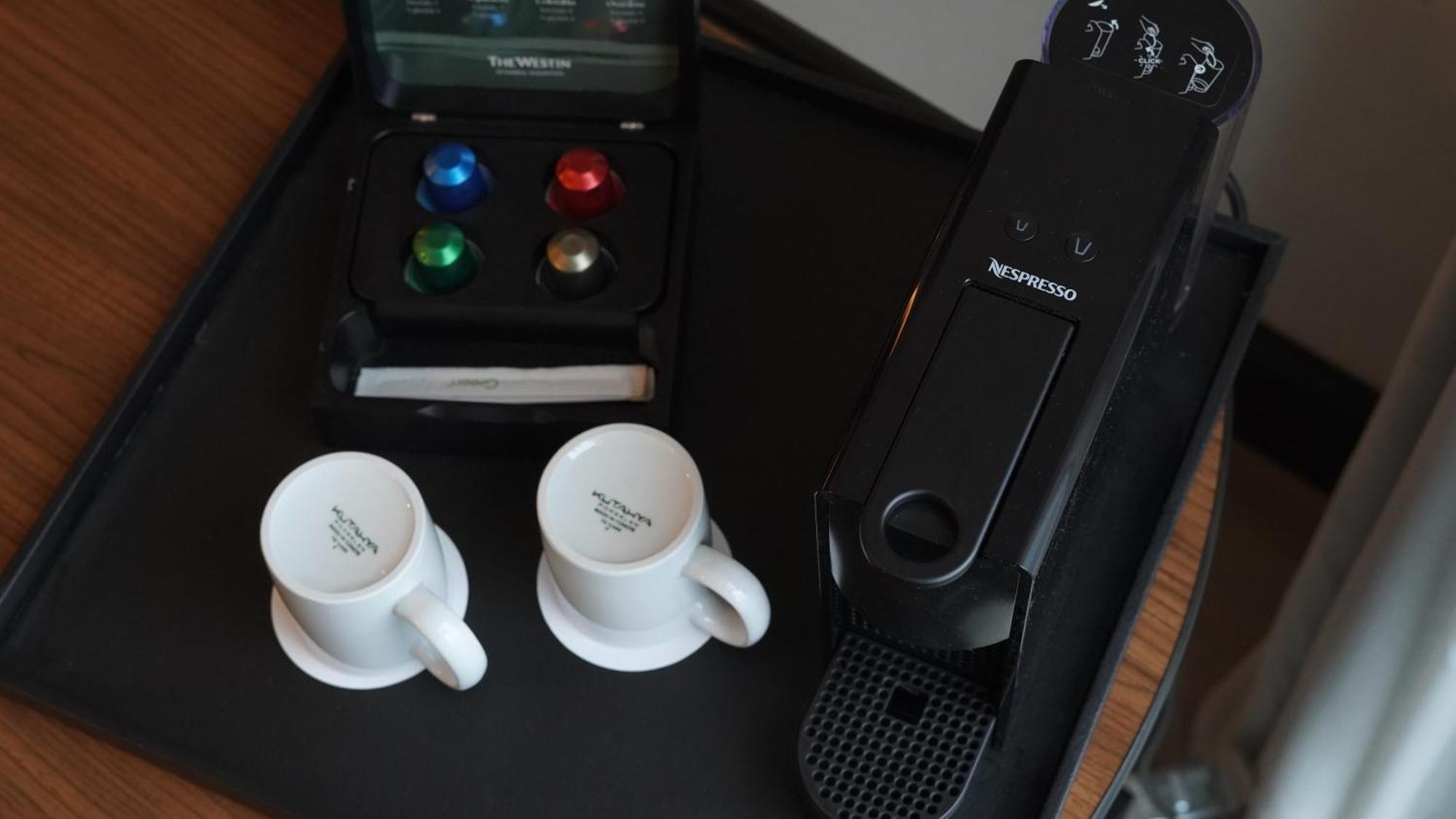 The Westin Istanbul Nisantasi Hotel Ngoại thất bức ảnh A Nespresso coffee machine